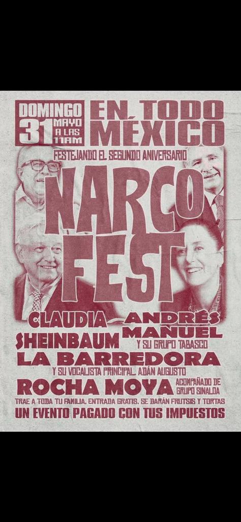 MuralesDF's tweet photo. Para que se vea el festival del sinismo !! https://t.co/oJHPuzEAAH