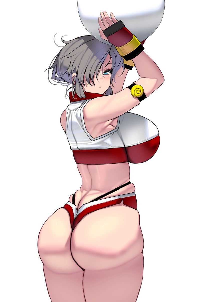 ムチムチした背中 