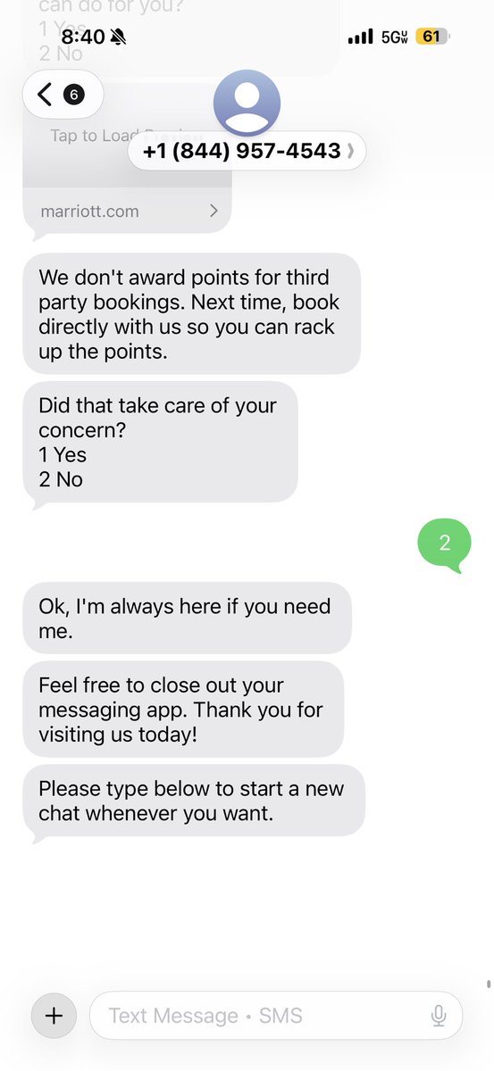 StOlafButta's tweet photo. @MarriottBonvoy your Virtual Assistant sucks donkey dick! Two fucking days I’ve waited for chat. 4+ hrs on hold to call. Fix yo shit or lose my WEEKLY business. https://t.co/ErE305qzeg
