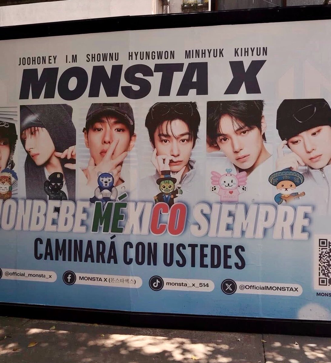wonniecoenffl's tweet photo. México ya está listo para recibirlos @OfficialMONSTAX 🇲🇽🫶🏽

Fotos por @MonstaX_Mexico https://t.co/fEdSMCtx8L