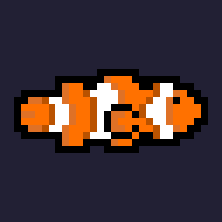 chroda's tweet photo. just keep swimming

#day10 of my #100DaysChallange to improve on #pixelart #ドット絵 with #aseprite https://t.co/lXSpW6SDWz