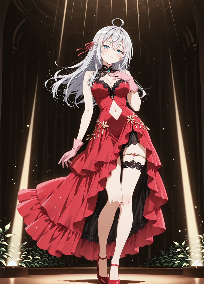 緋色のカーテンコール」アリサ・ミハイロヴナ・九条さん SFW