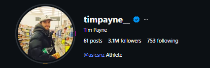 Tim Payne tweet media