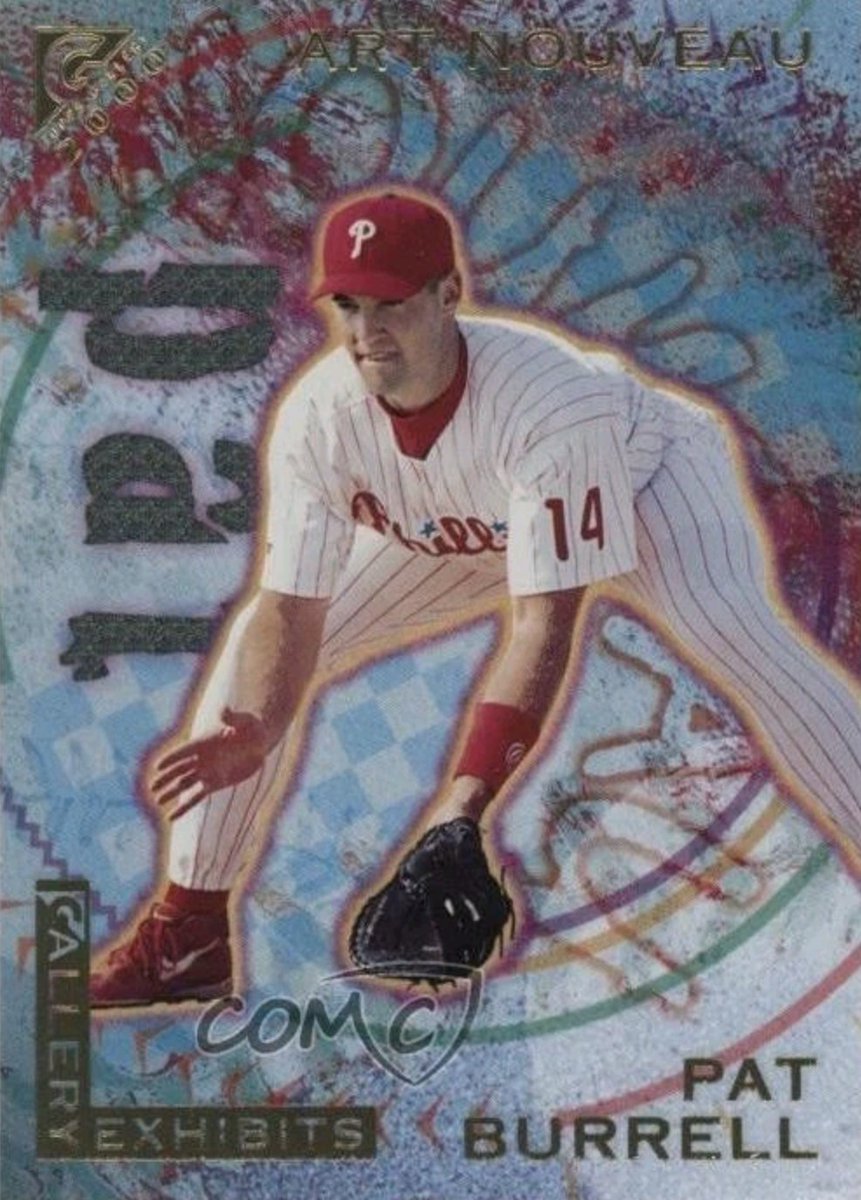 darscardcontent's tweet photo. Back when they didn't lack creativity...

Pat Burrell - Gallery Exhibits
#thehobby @CardPurchaser https://t.co/wjP3R6vHVQ