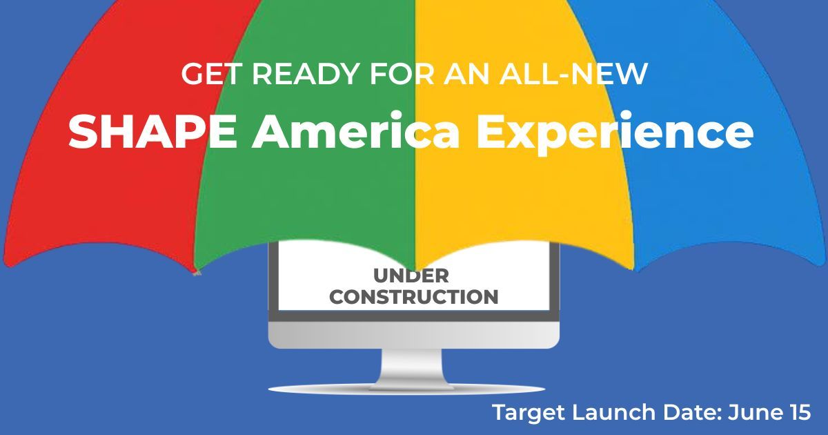 SHAPEAmerica's tweet photo. Something NEW is coming from SHAPE America...SOON😀 
 
In mid-June, we’ll be launching a new SHAPE America website — designed to simplify how you find, access, and use the information and resources you rely on.

Questions? Reach out to membership@shapeamerica.org. https://t.co/Z0qsfu0QSg