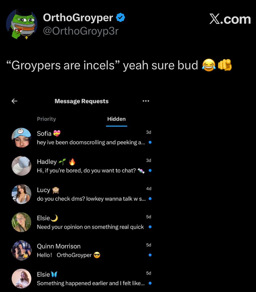 Discussing Groyper tweet media