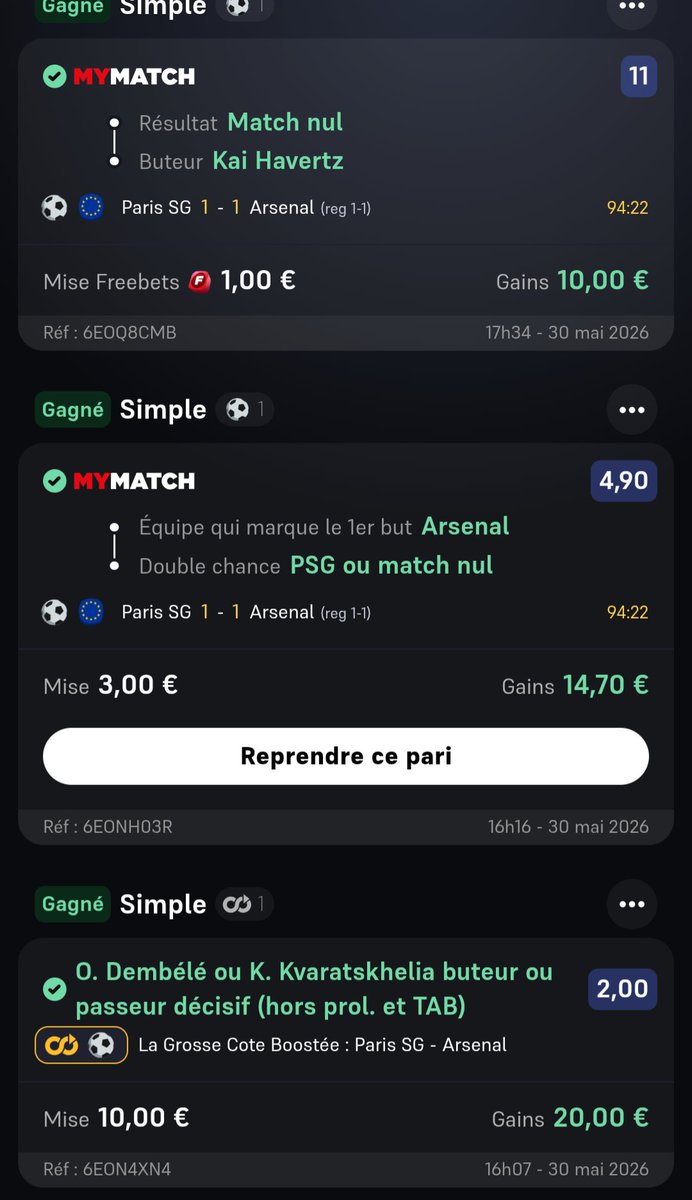 SinaroYT's tweet photo. Le scénario parfait en finale de LDC totalement prédit 🔥🏆 https://t.co/3Gkoxo0KAy