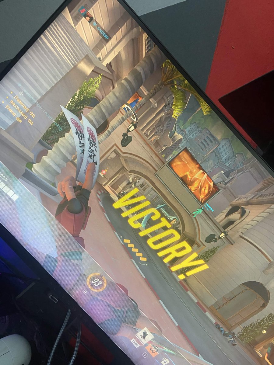 Anderp15's tweet photo. 3-1 vs @TeamBrazilOW https://t.co/ROidFCytE9