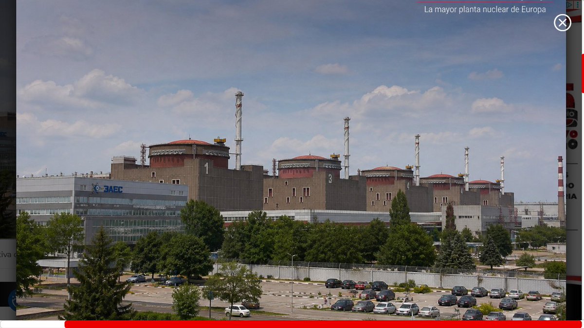 durolandia's tweet photo. Ataque a planta nuclear de Zaporiyia alarma a Europa
"Se abrió un agujero en la pared de la sala de turbinas"
"Daños estructurales significativos"
#Drone #Zaporizhzhia (IN) #SeguridadNuclear
#Ucrania 🇺🇦 #Rusia🇷🇺 #StopWars ☮️ https://t.co/MgQOYQ8TZp