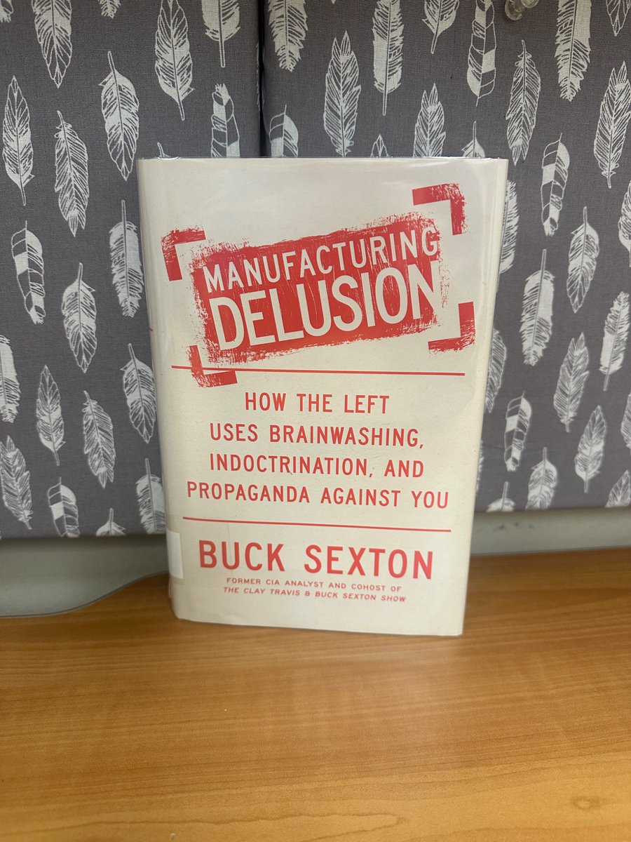 Tim_Waits's tweet photo. Highly informative, interesting book by @BuckSexton on 
ways humanity have been and still are programmed to think/act as demonic leaders would have their subjects do. All I can add is know God, know Scripture. “You will know the truth and the truth will set you free.” John 8:32 https://t.co/e6XZzgbg4U