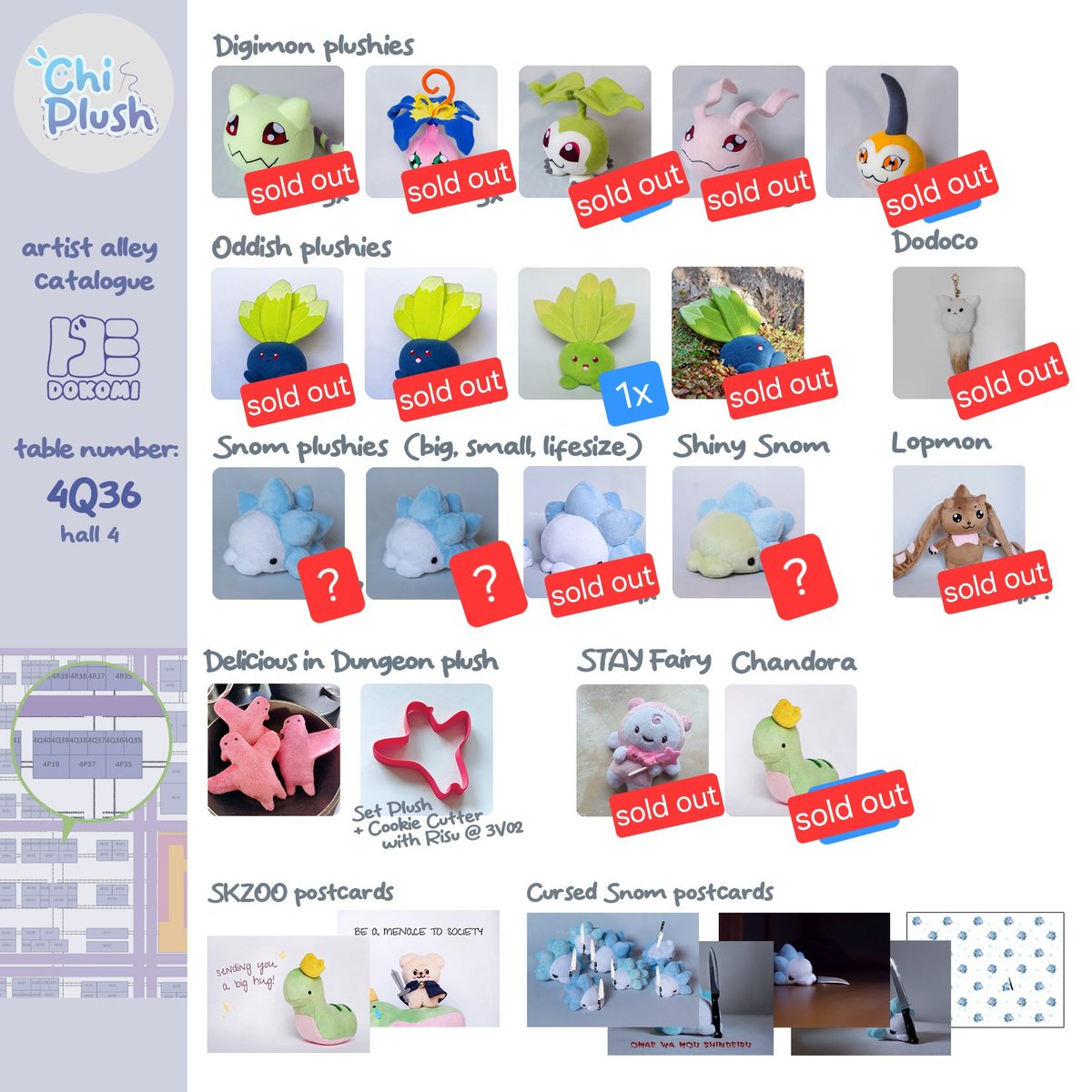 Van // Chi Plush @ DoK0mi 4Q36 tweet media