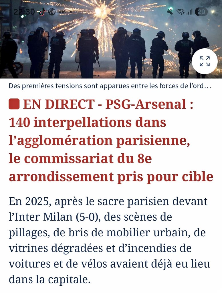 FaycalJelil's tweet photo. Encore une fois un post qui pose problème : au lieu d'appeler les supporters au calme, elle accuse le ministre et les services de l'Etat d'être des trouble-fêtes.
La réalité : pillages, dégradations, vols incendies des supporters ⬇️ https://t.co/pmN9T0CxNv