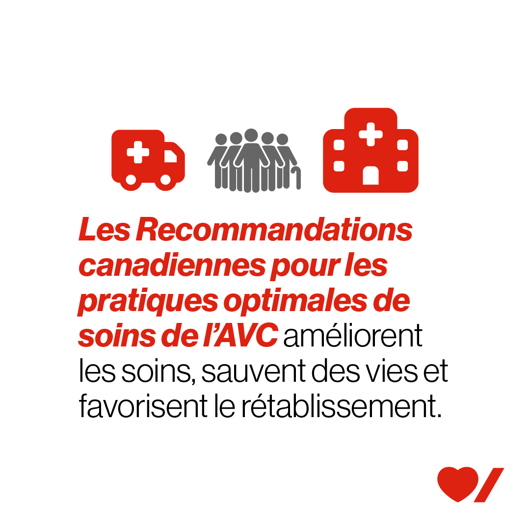 coeuretavc's tweet photo. Nous soulignons le 20e anniversaire des Recommandations canadiennes pour les pratiques optimales de soins de l’AVC. Ces lignes directrices novatrices, fondées sur des données probantes et adaptées au contexte canadien, jouent un rôle de premier plan dans l’amélioration du diagnostic, des traitements et de la réadaptation.
Lisez notre communiqué : https://t.co/kszrbFhdwf.
#CombattonslAVC #MoisDelAVC