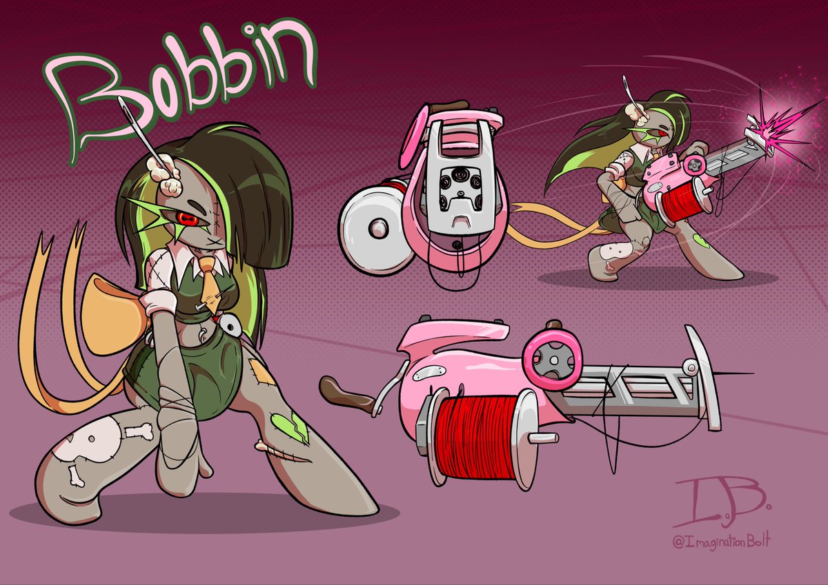 boltyguy's tweet photo. @Zaphyrosvrt I AM GREEN I WILL ALWAYS BE GREEN :33
(You may pick one if you wish)

- Zozo is an Alien goober, she parties and drinks heavily. Makes friends constantly!

- Bobbin is a doll brought to life that didn’t want to be, she tries to find the witch that did that because she’s edgy. https://t.co/jUHnMg7nj2