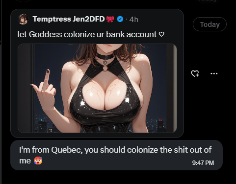 Jen2DFD's tweet photo. How it started vs how its going~

Be a good sub-human and fund the superior French girl who loves destroying ur finances. https://t.co/tPEvLo8amt