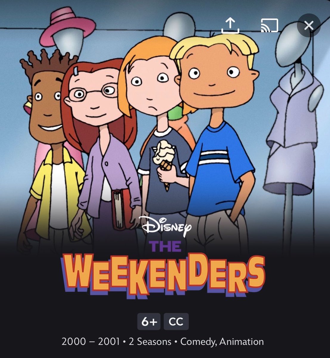 craigherman's tweet photo. Shocked and delighted to see Disney+ FINALLY added The Weekenders 🙌 https://t.co/EmzjiAt8wl