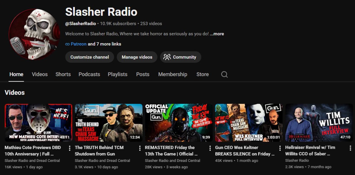 Slasher Radio 🔪 tweet media