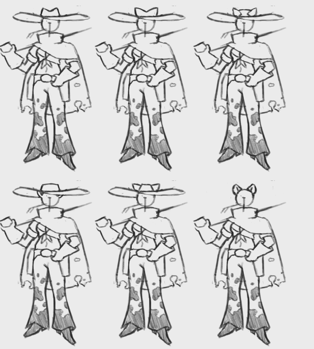 SolidiusJake's tweet photo. Working on a shifter character for a western D&amp;D setting https://t.co/869GGQrIdJ