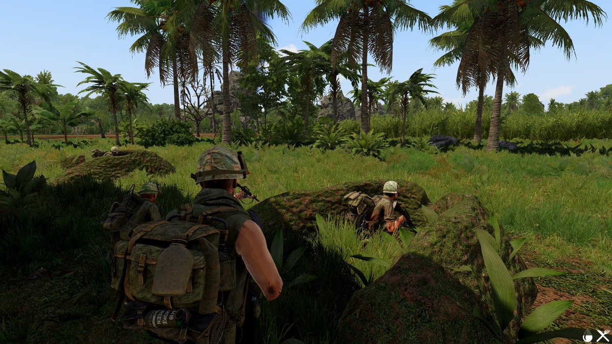 101st_ab's tweet photo. Over the past few weeks, the 101st Milsim Unit has been battling its way across the jungles of Vietnam.

Fighting through the chaos of the Tet Offensive, the unit has taken part in intense air assaults, navigated challenging terrain and rock formations, and engaged in large-scale firefights that test skill, teamwork, and determination.

Our Vietnam-based milsim unit takes reenactment to the next level, combining authentic tactics, immersive engagements, and strong teamwork to create a realistic and unforgettable combat experience.

If you are interested in joining a realism focused Vietnam Milsim this is the place to be:   https://t.co/yy8m5Di7ty #Arma3 #armamilsim #arma3milsim #SOGPF #MilSim #VietnamWar #101stAirborneDivision

@bohemiainteract
@ArmaPlatform
@SavageGameDes
@MilsimUnits
@ACE3Mod
@MilSim_io
@Unsung_Team