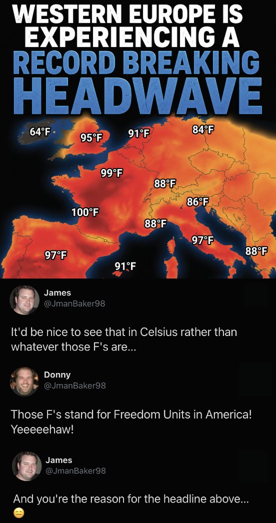 MensHumor's tweet photo. That just looks like normal weather in the summer. https://t.co/KDt3xk9qWh