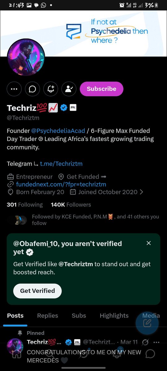 Obafemi_10's tweet photo. @Techriztm @PsychedeliaAcad @FundedNext done https://t.co/RspCyI6Cgy