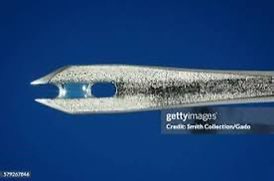 brentrn's tweet photo. @RabiaDemir33 Smallpox vaccine scar. They used a bifurcated needle dipped in reconstituted solution of dead virus using capillary action to hold a drop. You were poked several times in the same spot. It left scarring. It was very effective at preventing smallpox. https://t.co/kZFvnb9uvJ