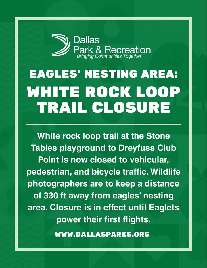 DallasParkRec's tweet photo. ⚠️ ⚠️ https://t.co/ZlTq5w9Fv2
