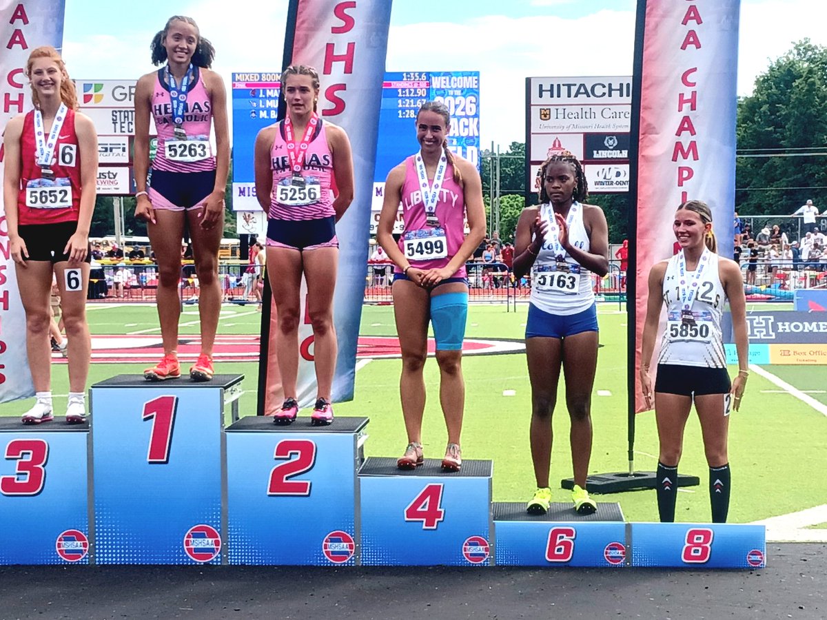 myCTsports's tweet photo. STATE MEDALIST.

Junior Lily O'Brien finishes fourth in the 300-meter hurdles for @LadyJaysTF with a time of 43.84 in the Class 5 State Championships. https://t.co/eJkRuGJJDY
