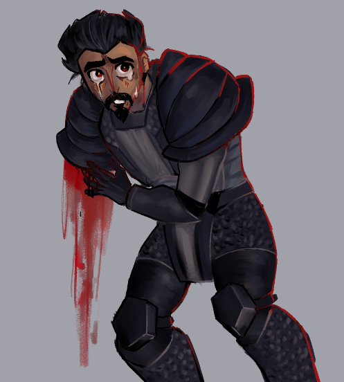 Claudvents's tweet photo. daaaaaaamnnnn what happeeneeeddd 

#ballister #nimona #ambrosius #goldenheart https://t.co/QAr4gFOWD7