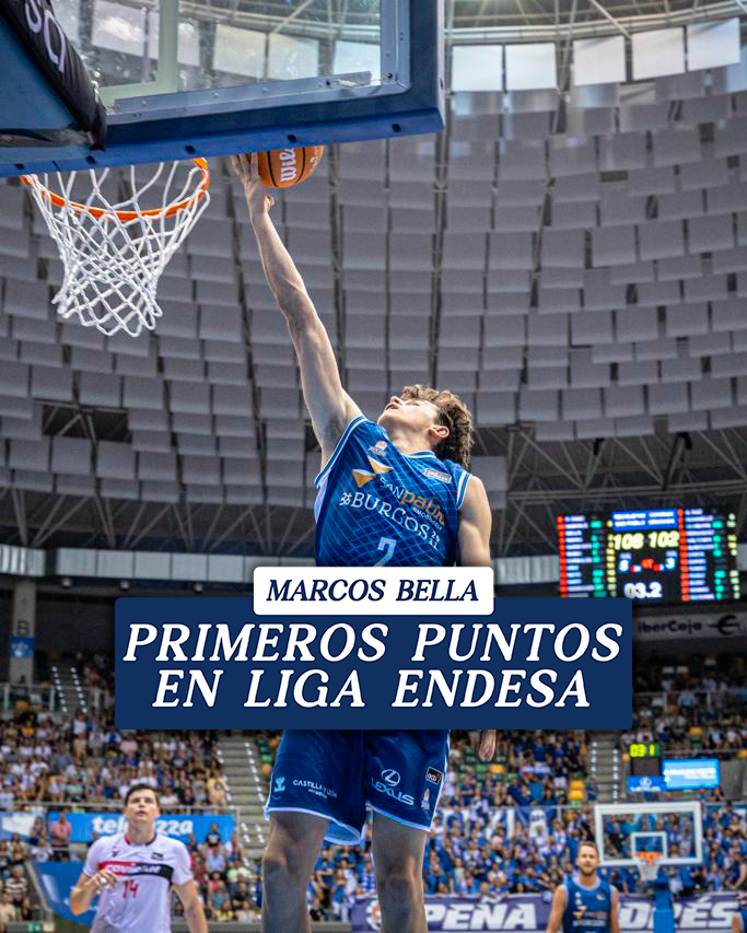 SanPabloBurgos's tweet photo. Los primeros puntos de Marcos Bella en Liga Endesa 🤩

Un cierre inolvidable para un año inolvidable ¡Enhorabuena, Marquitos! 🙌

💙@CanteraSPB https://t.co/Xhr0ik7mbP