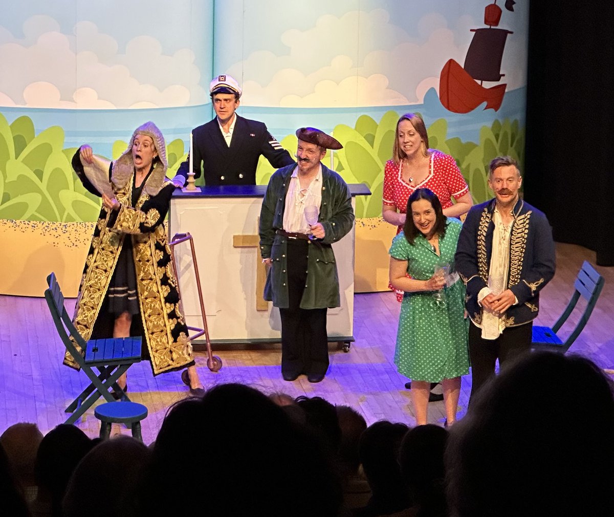 MadameFlora's tweet photo. Proud of our @OperaAnywhere #cosfantutte team @DorchesterArts yesterday. https://t.co/7Sx2mxQYyH