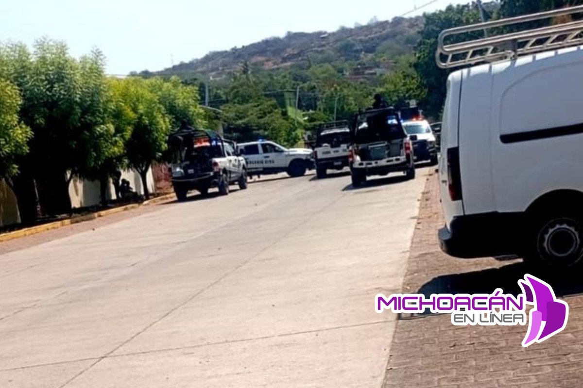 MichEnLineaMX's tweet photo. En otro ataque armado en Apatzingán, pero ahora en la colonia Lomas de Palmira, deja tres muertos. https://t.co/AweO9TDP93 https://t.co/yNXt0dYADS