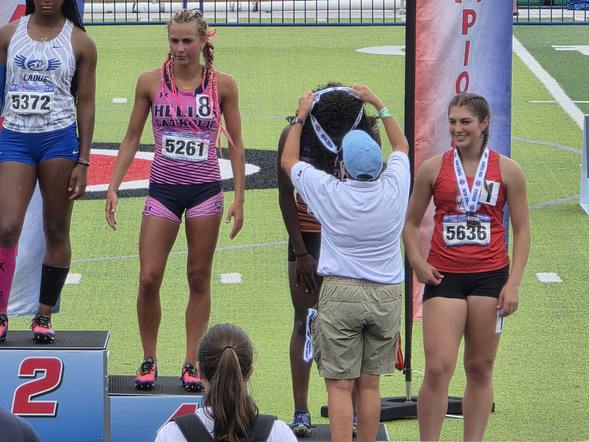 NPGrizzliesTF's tweet photo. Congrats to Faith Abunaw on finishing 6th place in the 400m dash at the 2026 State Championship meet. Faith caps off her Senior year with All-State honors. Way to go Faith!🐻⬇️ https://t.co/9iXwRtmFLY