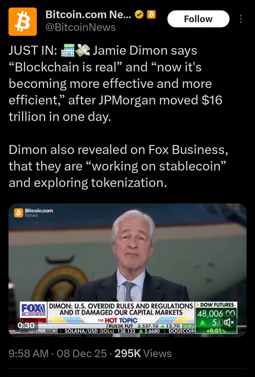 nullpackets's tweet photo. I dont know if its more sad or more funny that everyone from eth to xlm is still running the "whole world will run on my chain" narrative in 2026 - while institutions are proving that thesis invalid daily with Kinexys moving $16T in a day - DTCC's Besu based AppChain going live in a month with Canton Network and Stellar approved to host assets - Swift deploying their own Besu chain going live Q4 - Broadridge processing $280B RWA's per day.....

the math's dont math

$LINK everything