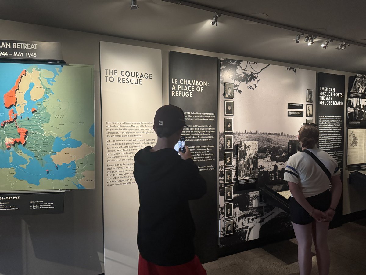MrsArteman's tweet photo. Holocaust Museum - we couldn't hardly drag some of them away! https://t.co/o9gQFq54Id