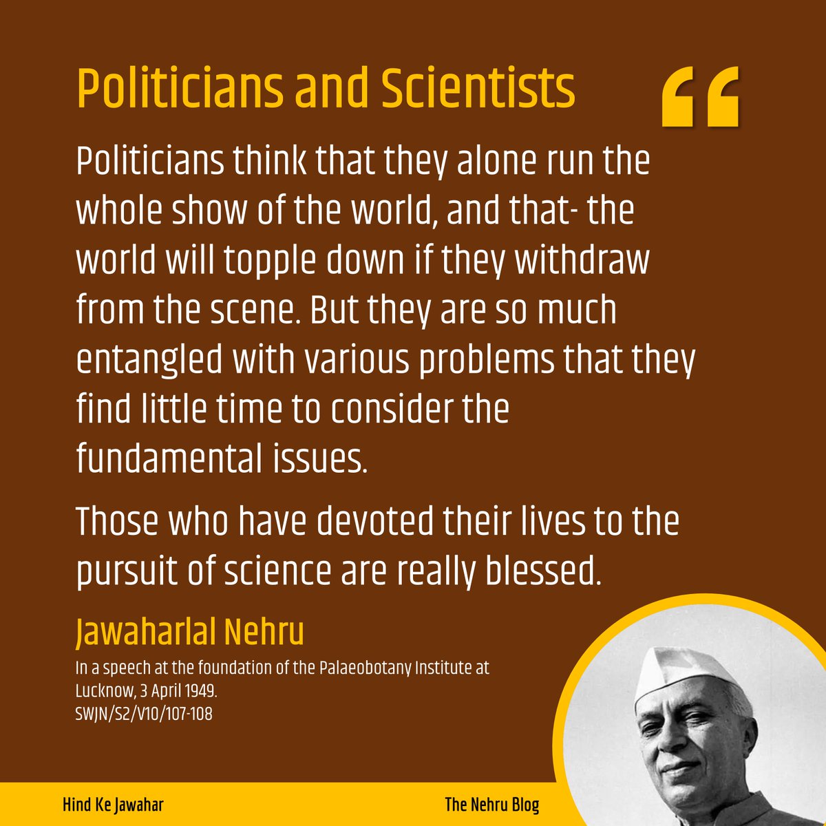 TheNehruBlog's tweet photo. Politicians and Scientists
#nehru #thenehrublog #jawaharlalnehru https://t.co/jpWiraB9H5