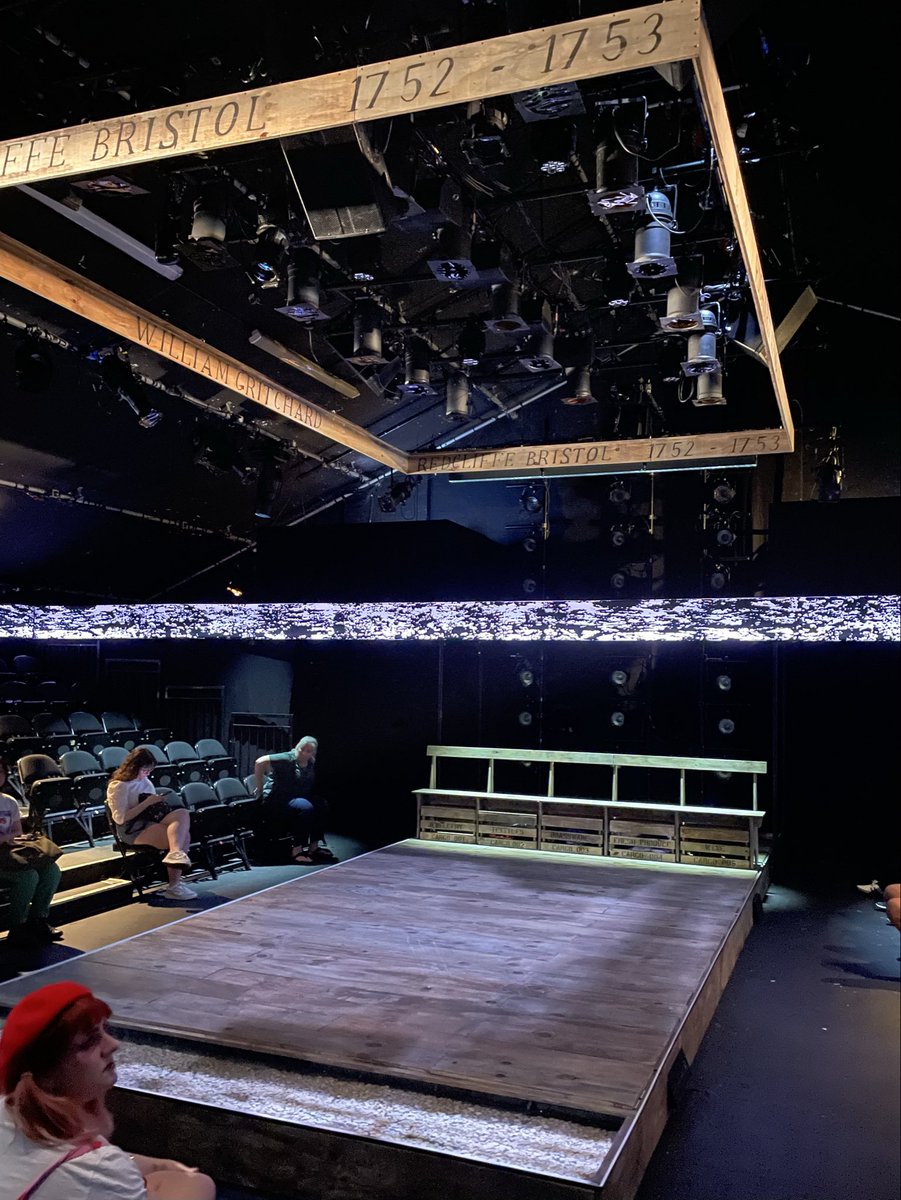 StuartReviews's tweet photo. Pre-set and bows for this evening’s performance of REDCLIFFE at Southwark Playhouse.

Some terrific work from the team and clearly a labour of love for JLG. Review to follow.

@EmmaHollandPR @swkplay #RedcliffeMusical #JordanLukeGage @LBO_Theatre https://t.co/yQU35TyTio