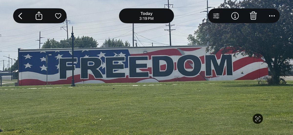Patriots4Ohio's tweet photo. @EricaArndts 

With the help of some locals I was able to track it down.  Looks Great !! 

Need a map of all your work in Ohio. 

Keep up the Great Work !!

🇺🇸🇺🇸🇺🇸 https://t.co/uQU9h3iq6k