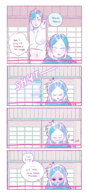 just his roommate 