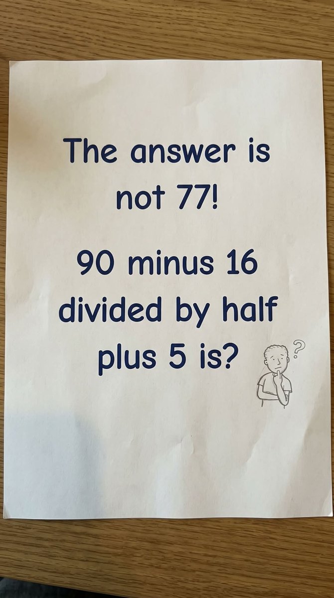 Motivation86958's tweet photo. Only mathematical geniuses can solve this 🤯

You have 15 seconds. Go 🤔 https://t.co/9dkQIGqJKc