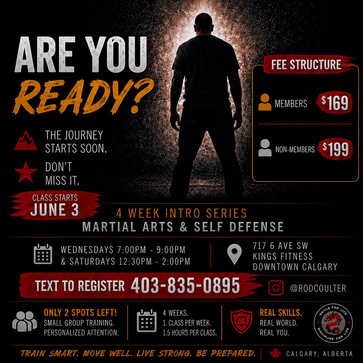 RodDJCoulter's tweet photo. 2 spots left!
Class starts Wednesday June 8
Sign up today! https://t.co/sgzeHgd1cN