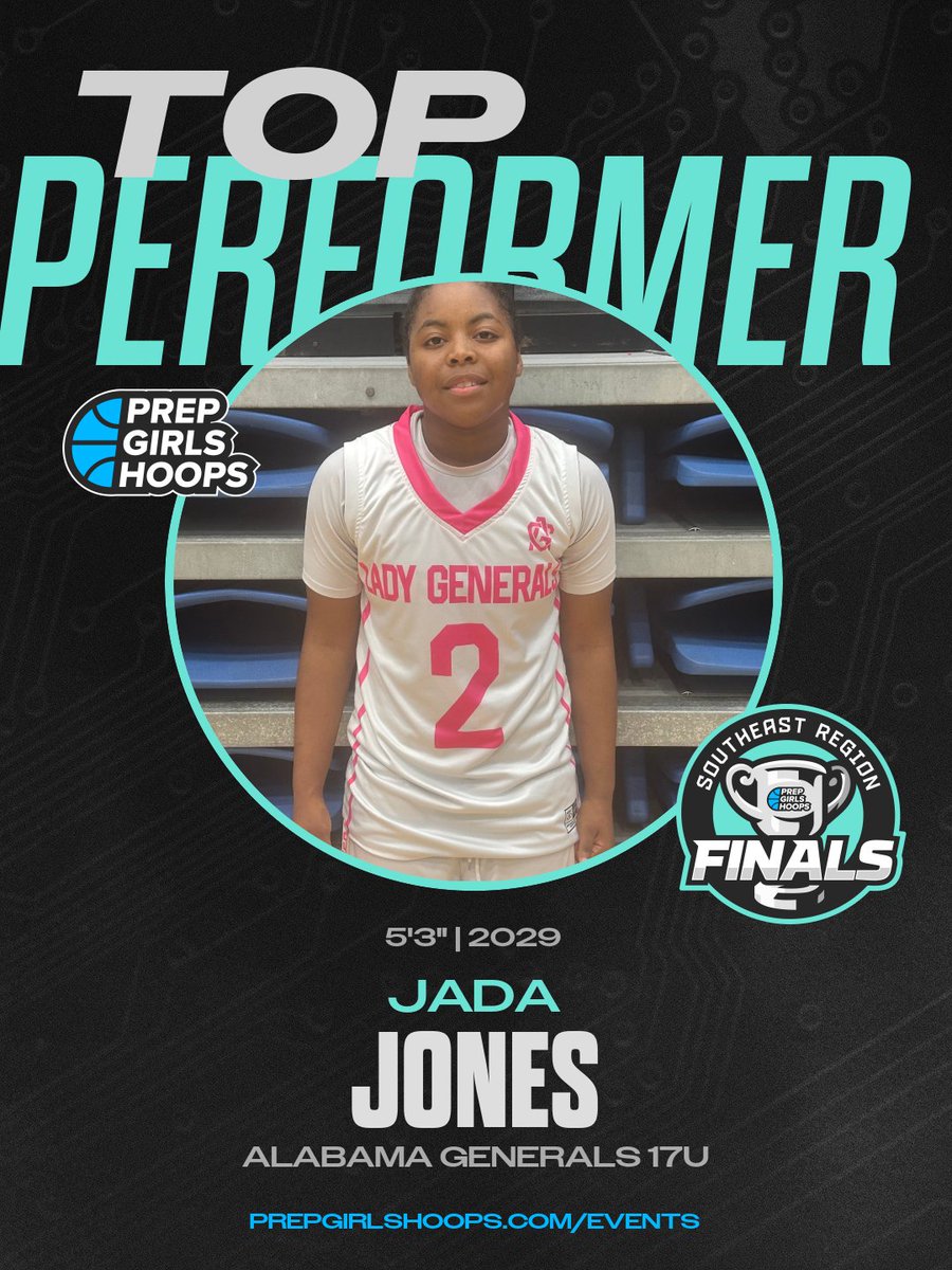 Mindy_McCarthy3's tweet photo. Another 2029 playing in the 17U division 😤

Dynamic ball handler who moves well with the ball running full speed for @AlabamaGenerals 

@PGHCircuit 
#PGHSoutheastRegionFinals https://t.co/Oj3xlPT0x4
