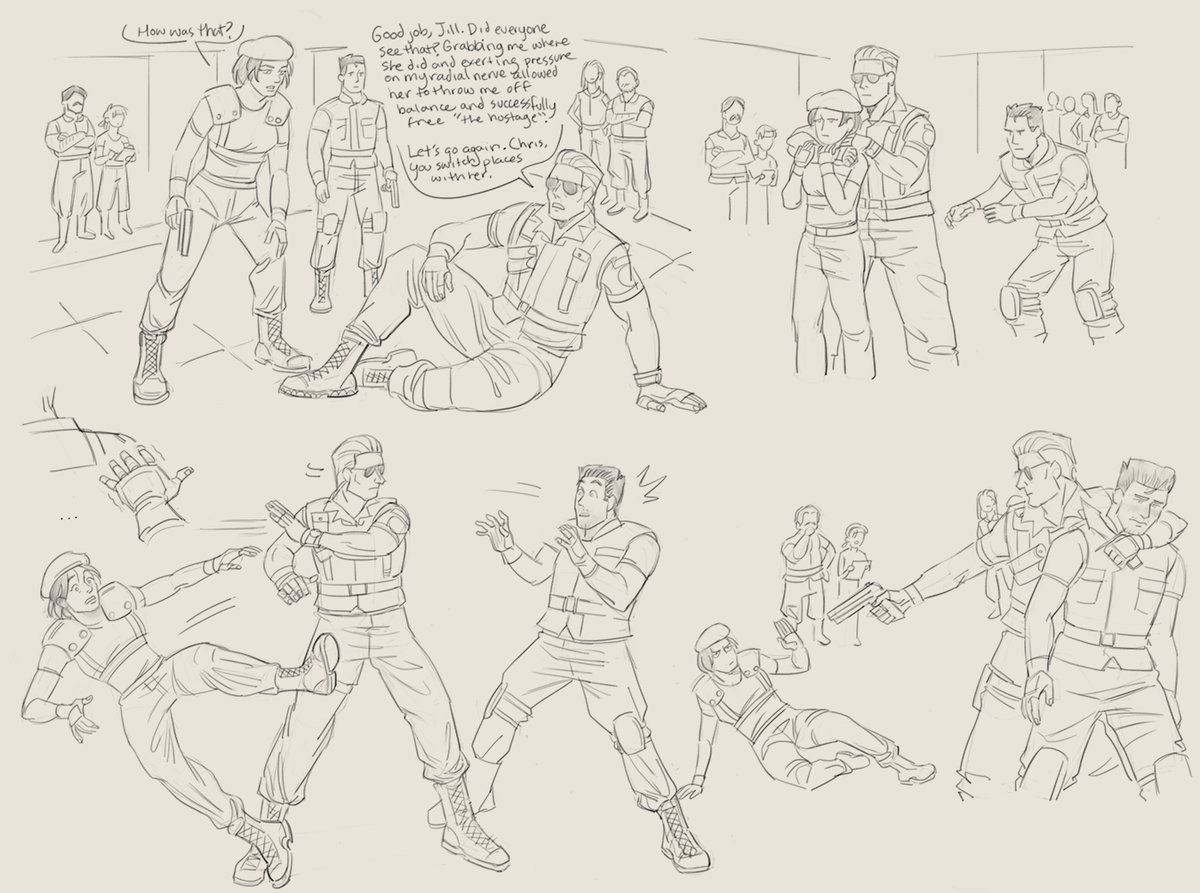 Kashuans's tweet photo. #residentevil #albertwesker #chrisredfield #jillvalentine (1/2) https://t.co/Qkdl0O3KFP
