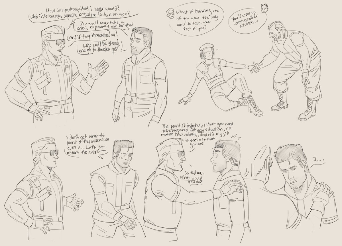 Kashuans's tweet photo. #residentevil #albertwesker #chrisredfield #jillvalentine (1/2) https://t.co/Qkdl0O3KFP