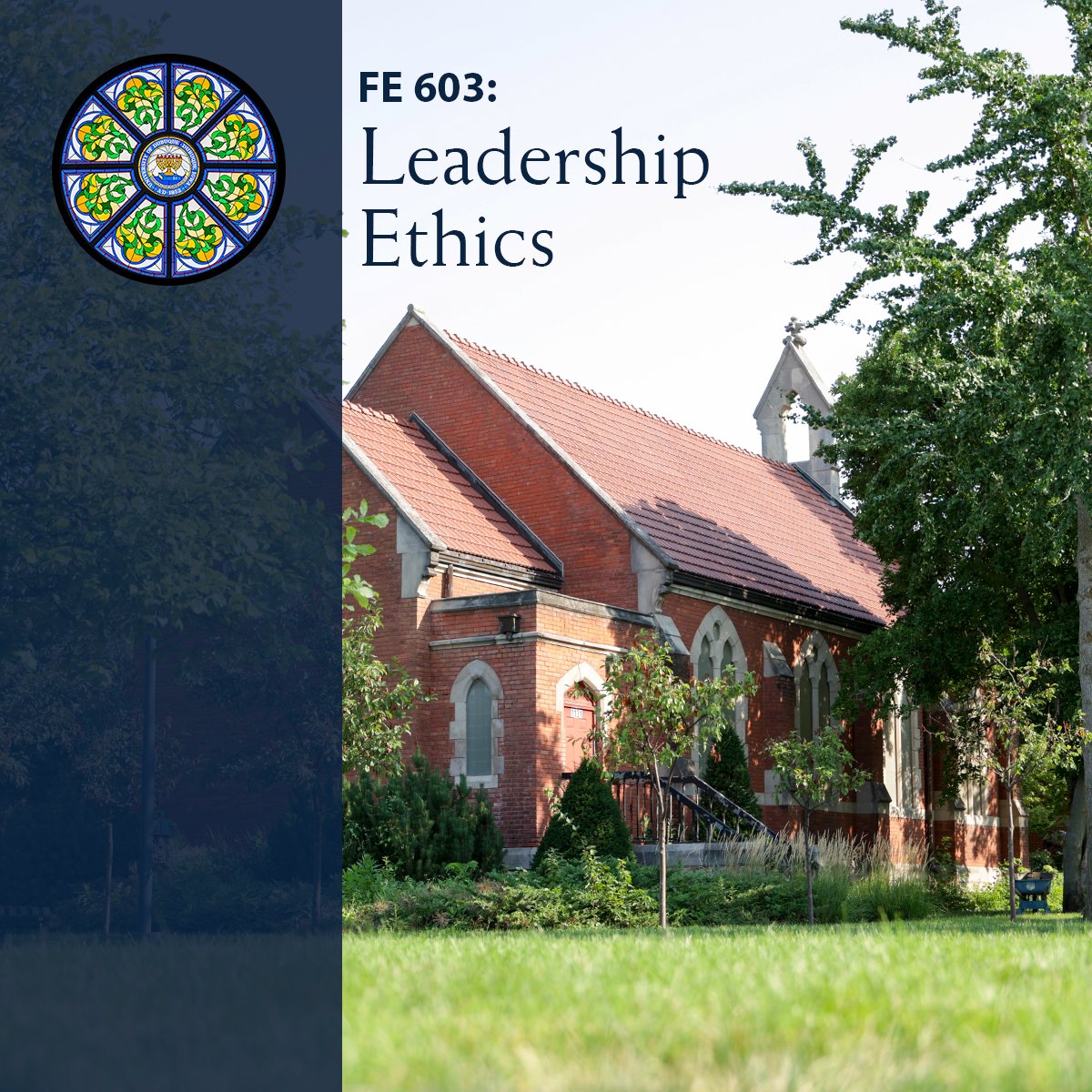 UDSeminary's tweet photo. Ministry is full of beautiful moments, but it also brings tough decisions and complex situations.
.
FE 603 Leadership Ethics begins this fall and focuses on developing a theological understanding of ethical Christian leadership.
.
FMI contact: DERegistration@dbq.edu #whereuare https://t.co/a6pM5PBZRz