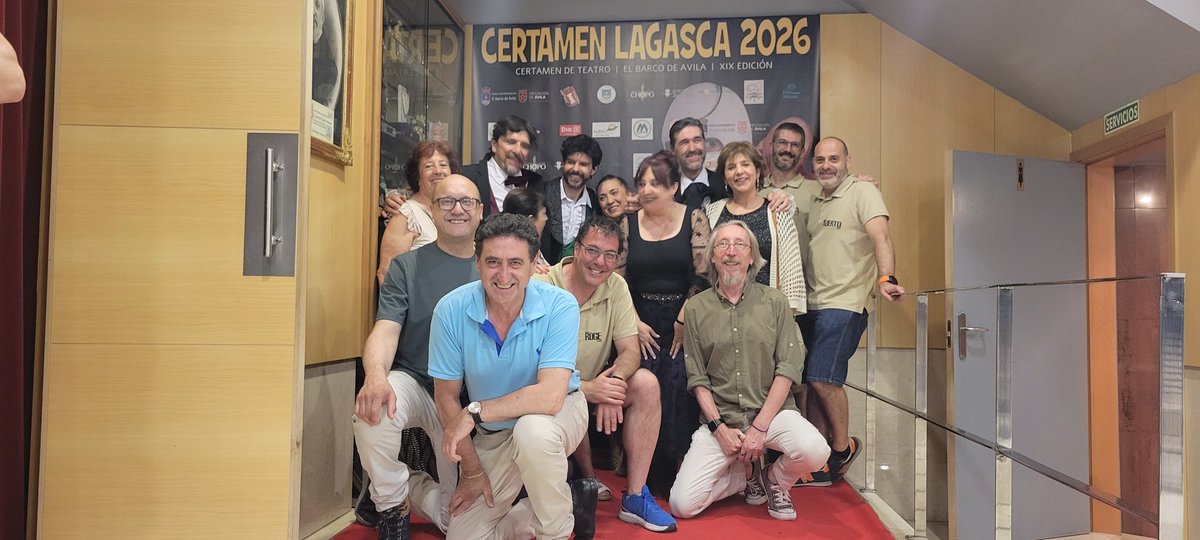 CertamenLagasca's tweet photo. Divertidisima funcion de @tiramisuteatro en el @certamenlagasca en el ecuador de la XIX edición. Gracias, chicos, por vuestro excelente trabajo. https://t.co/sWK4hIV1dd