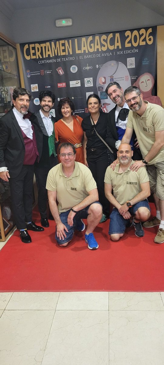 CertamenLagasca's tweet photo. Divertidisima funcion de @tiramisuteatro en el @certamenlagasca en el ecuador de la XIX edición. Gracias, chicos, por vuestro excelente trabajo. https://t.co/sWK4hIV1dd