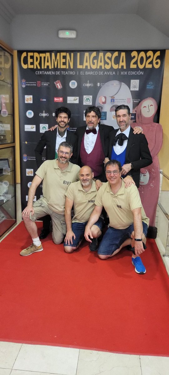 CertamenLagasca's tweet photo. Divertidisima funcion de @tiramisuteatro en el @certamenlagasca en el ecuador de la XIX edición. Gracias, chicos, por vuestro excelente trabajo. https://t.co/sWK4hIV1dd