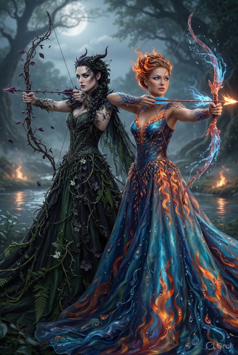 MonsterKings696's tweet photo. @TribridBratHope Zor-Ellas - you seem quite confident using the bow miss Mikaelson. Perhaps you would like to join my wife and I on a hunt some time. https://t.co/Lm830POJxr