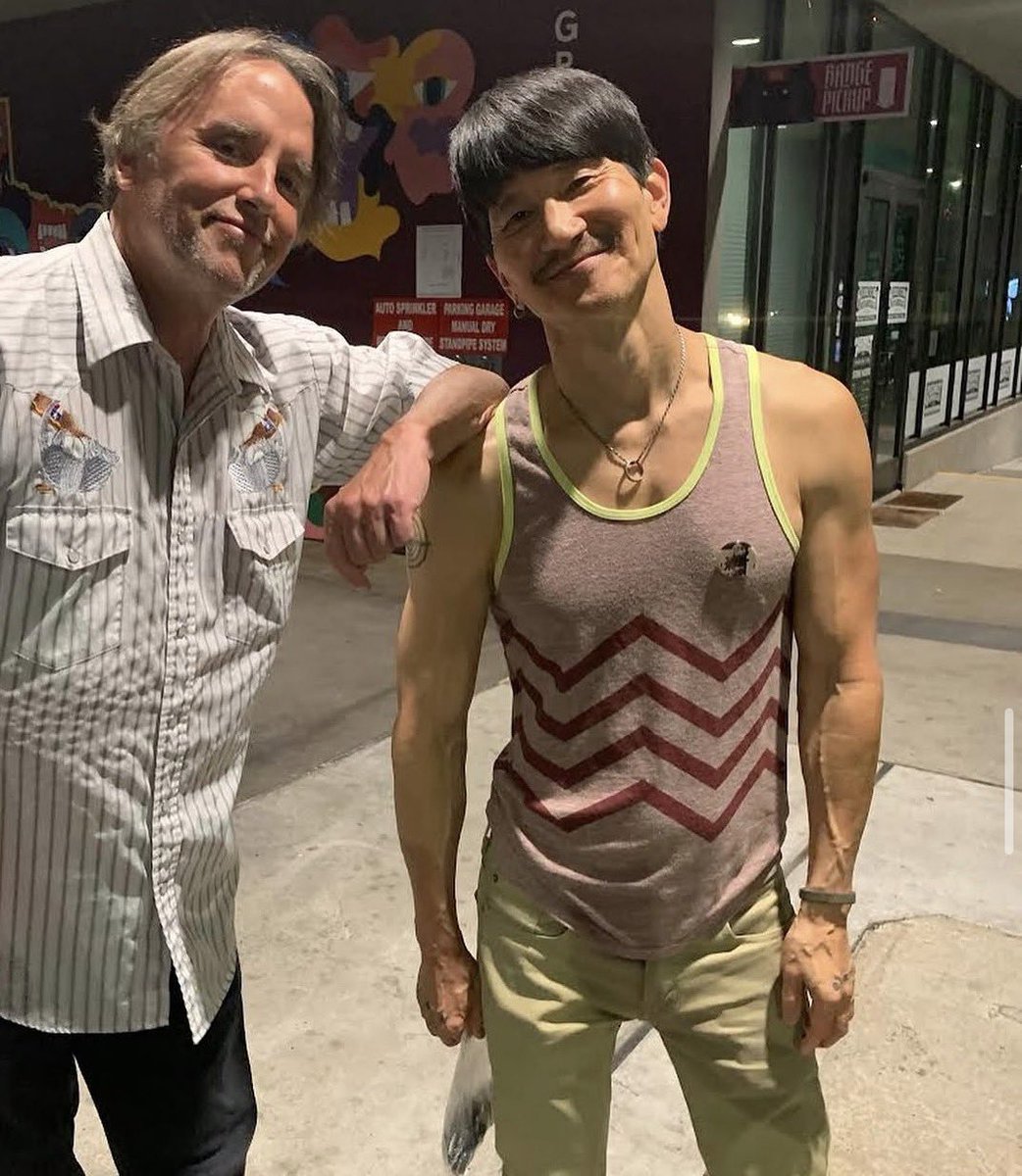 notgwendalupe's tweet photo. gregg araki then vs now https://t.co/OjP9rua0IQ